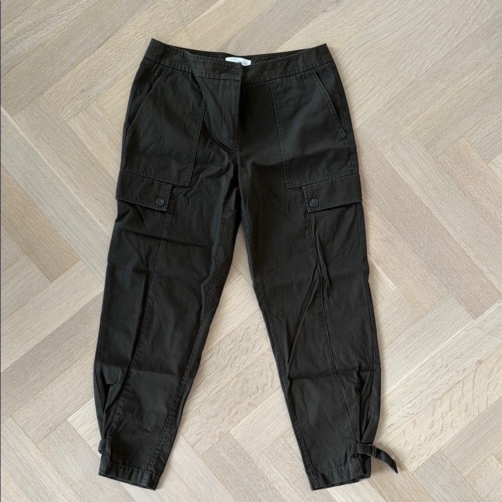 Khaki green Cargo Pants Nordstroms Signature Line size 6